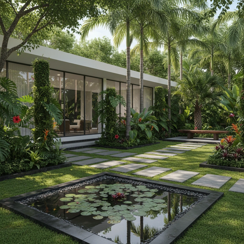 Proyek Taman Tropis Mewah Sentul Bogor