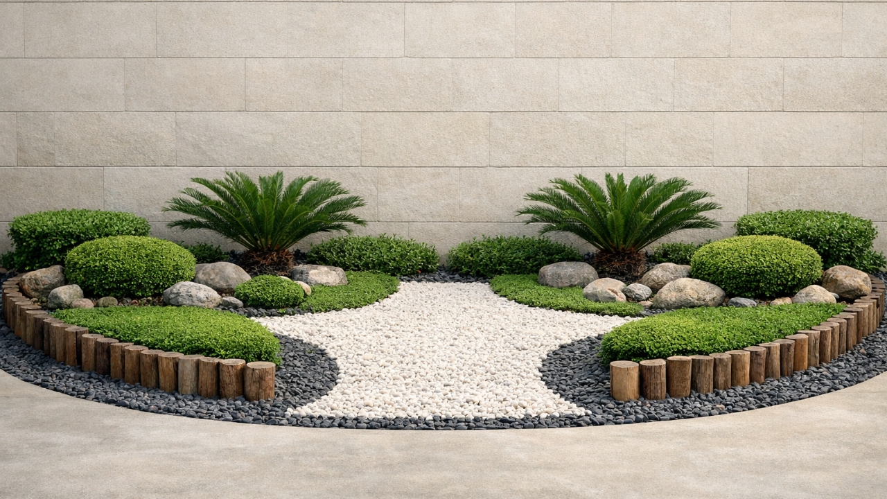 Taman Minimalis Perumahan Sawangan